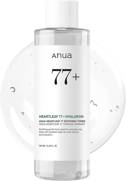 Korean Heartleaf Anua Toner Moisturizing Anti-aging Essence Cleanser Cleansing and Diluting Fine Lines Hydrating Skin Care Set